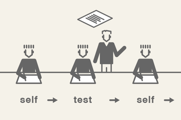 小テストとはいわば課題と課題を効果的につなぐ橋