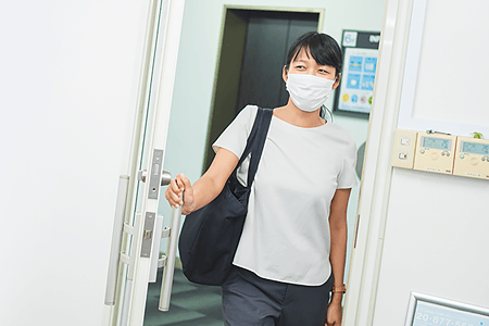 出社・前日の指導報告
